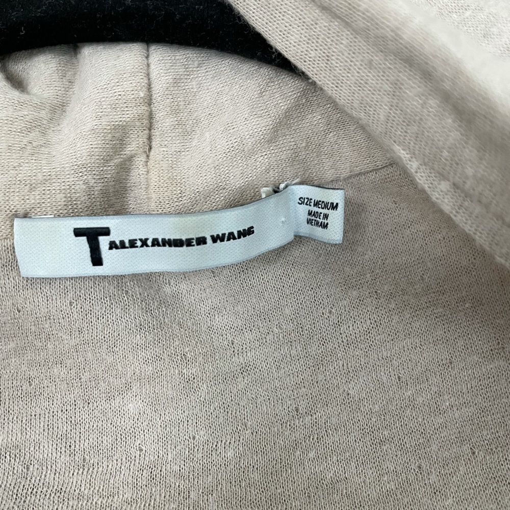 T By Alexander Wang Open Front Draped Cardigan - image 3